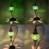 Turkish Mosaic Camel Neck Lamp - 8.5"x16.25" - DB1 - 1 Count Assorted Green Hue
