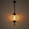 Turkish Mosaic Lantern Hanging Single Chain B5S - 14.5"x33" - B5S