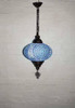 Turkish Mosaic Lantern Hanging Single Chain B5S - 14.5"x33" - B5S