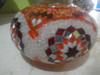 Turkish Mosaic Lamp Shade - B3 - Orange - Style 2 Turkish Mosaic Lamp Shade - B3 - Orange - Style 2