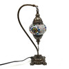 Turkish Mosaic Camel Neck Lamp - 8.5"x16.25" - DB1 - 1 Count Assorted Rainbow Hue Turkish Mosaic Camel Neck Lamp - 8.5"x16.25" - DB1 - 1 Count Assorted Rainbow Hue