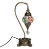 Turkish Mosaic Camel Neck Lamp - 8.5"x16.25" - DB1 - 1 Count Assorted Rainbow Hue Turkish Mosaic Camel Neck Lamp - 8.5"x16.25" - DB1 - 1 Count Assorted Rainbow Hue