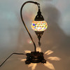 Turkish Mosaic Camel Neck Lamp - 8.5"x16.25" - DB1 - 1 Count Assorted Rainbow Hue Turkish Mosaic Camel Neck Lamp - 8.5"x16.25" - DB1 - 1 Count Assorted Rainbow Hue