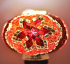 Turkish Mosaic Lamp Shade - B3 - Red - Style 1
