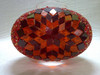 Turkish Mosaic Lamp Shade - B3 - Red - Style 2