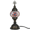 Turkish Mosaic Table Lamp - 4''x11.5" - MB1 - 1 Count Assorted Rainbow Hue
