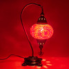 Turkish Mosaic Camel Neck Lamp  - 9"x16.25" - DB3 - Red