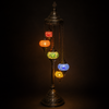 Turkish Mosaic Table Lamp - 5 Bulbs - 12"x42"