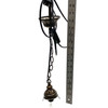 Turkish Mosaic Lantern Hanging Single Chain - 4"x23" -  B1S Turkish Mosaic Lantern Hanging Single Chain - 4"x23" -  B1S