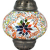 Turkish Mosaic Lamp Shade - B2 - Rainbow - Style 1