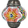 Turkish Mosaic Lamp Shade - B2 - Rainbow - Style 2