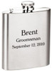 8oz Flask With Custom Laser Etch 8oz Flask With Custom Laser Etch