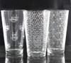 Sacred Geometry Laser Engraved Libbey 1639 16oz Mixing Glass (Full Wrap) (Assorted Styles)