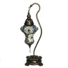 Pear Shaded Turkish Mosaic Camel Table Lamp 9"x16.25" - DBP - Assorted