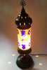 Turkish Mosaic Table Lamp - 5''x21" - MS2 - Rainbow Turkish Mosaic Table Lamp - 5''x21" - MS2 - Rainbow