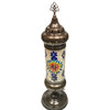 Turkish Mosaic Table Lamp - 5''x21" - MS2 - Rainbow Turkish Mosaic Table Lamp - 5''x21" - MS2 - Rainbow