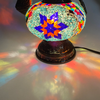 Turkish Mosaic Genie Bottle Table Lamp B1 14"x10"x6" Rainbow - GENIB3 Turkish Mosaic Genie Bottle Table Lamp B1 14"x10"x6" Rainbow - GENIB3