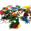 Beaded Guatemalan Critter Keychains, Assorted 3-4" Long Beaded Guatemalan Critter Keychains, Assorted 3-4" Long