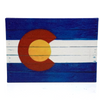 Colorado Flag Thick Canvas Magnet