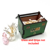 Desk Qtip ISO Dab Dumpstar Dumpster Printed Cedar Box 4.25" x 3" - USA Made 1 Count Assorted Color Desk Qtip ISO Dab Dumpstar Dumpster Printed Cedar Box 4.25" x 3" - USA Made 1 Count Assorted Color