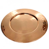 Charger - Solid Copper Charger Plate with Hammered Finish 12.75"- 1 Lb Heavy Quality Charger - Solid Copper Charger Plate with Hammered Finish 12.75"- 1 Lb Heavy Quality