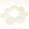 Seven Sacred Selenite Cleansing Discs 2.50" to 2.75" (7 Piece Set)