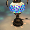 Turkish Mosaic Genie Bottle Table Lamp B1 14"x10"x6" Turquoise - GENIB2 Turkish Mosaic Genie Bottle Table Lamp B1 14"x10"x6" Turquoise - GENIB2