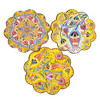 Marigold Geometric Turkish Trivet Ceramic Hand Painted 7" - Assorted Designs