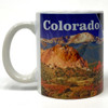 Aspen Maroon Bells and Garden of the Gods Colorado Flag Coffee Mug Aspen Maroon Bells and Garden of the Gods Colorado Flag Coffee Mug