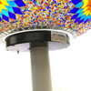 Large Outdoor Garden Mosaic Lamp on Pole Stand Large Outdoor Garden Mosaic Lamp on Pole Stand