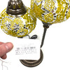 Double Mb3 Horseshoe Mosaic Lamp Double Mb3 Horseshoe Mosaic Lamp