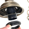 Hanging Mosaic Lamp Pendant Chain and Harness Base for B4S Hanging Mosaic Lamp Pendant Chain and Harness Base for B4S