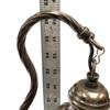 Large Iron Camel Neck Lamp with Round Base 23" DB4