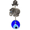 Filigree Little Metal Elephant with Evil Eye 2" x 8" EE50064 Filigree Little Metal Elephant with Evil Eye 2" x 8" EE50064