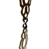 Ottoman Bronzed Steel Decorative Lamp Chain Mosaic Turkish Lamp Part 1.15" Wide  - Sold Per Foot Ottoman Bronzed Steel Decorative Lamp Chain Mosaic Turkish Lamp Part 1.15" Wide  - Sold Per Foot