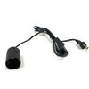 Standard Bulb Socket and Cord 110 Volt Electric 15 Watt with Switch Black Plug In USA 6 Feet Long