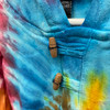Tie Dye Long Sleeve Cotton Pullover w/ Buttons & Hood (EXTRA LARGE) Tie Dye Long Sleeve Cotton Pullover w/ Buttons & Hood (EXTRA LARGE)