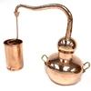 Solid Copper Alembic Whiskey Still - Seven Liter Copper Distillery 7 Liter / 1.89 Gallon Paykoc
