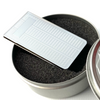 Stainless Steel Silver Flat with Engraving Plate Money Clip with Tin Gift Box Stainless Steel Silver Flat with Engraving Plate Money Clip with Tin Gift Box