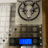 Sacred Lunar Cycle Moth Cleansing Selenite Charging Square 4.5" x4.5"