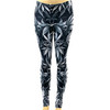 Grey Pot Leaf Marijuana Weed Pants Leggings One Size Fits Most