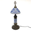 Double Shade Nightstand Table Lamp Turkish Mosaic Lamp Night S1 - Assorted Colors