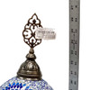 Double Shade Nightstand Table Lamp Turkish Mosaic Lamp Night S1 - Assorted Colors