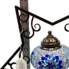 Five Pointed Star Plasma Cut Mosaic Table Lamp STAR5-MB3 Five Pointed Star Plasma Cut Mosaic Table Lamp STAR5-MB3