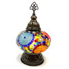Large Mosaic Table Lamp 9 Volt Battery LED Power MB3 Large Mosaic Table Lamp 9 Volt Battery LED Power MB3
