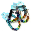 7 Sacred Chakra Diffuser Lava Rock Bracelet 1 Count 7 Sacred Chakra Diffuser Lava Rock Bracelet 1 Count