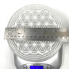 Flower of Life Large Sacred Laser Charging Plate 5.95" +-  Hand Made Morocco