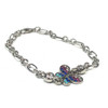 Evil Eye Bracelet Chain and Crystals Assorted Colors and Styles 1 Count Evil Eye Bracelet Chain and Crystals Assorted Colors and Styles 1 Count