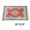 Grande Magic Carpet Faux Silk Rug 35" x 55" 1 Count Assorted Grande Magic Carpet Faux Silk Rug 35" x 55" 1 Count Assorted