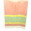 Easter Yellow Green and Pink Traditional Tribal Paisley Pashmina Scarf